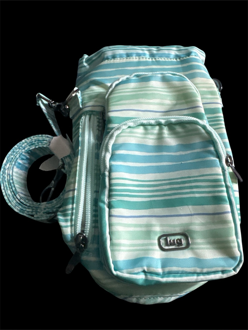 Lug Huggie SE insulated crossbody water bottle bag, NWT